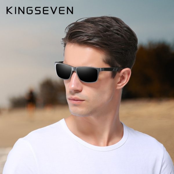 Polarized Sunglasses Aluminum Magnesium Sun Glasses Driving Glasses Rectangle Shades For Men Oculos masculino Male - Image 3