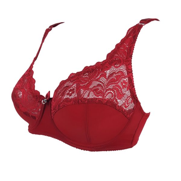 Lace Bra Plus Size Bra Women Underwear Bralette Crop Top Sexy Female Bra Large BH Tube Top Female Push Up Brassiere Laced Bra - Image 4