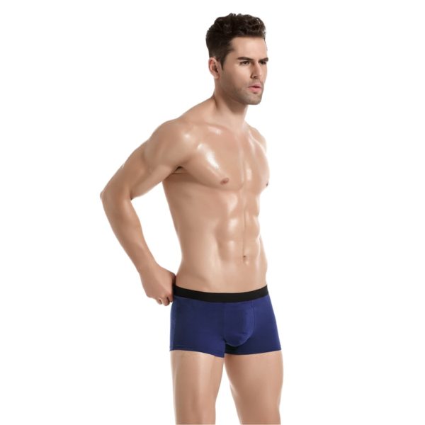 Men s Panties Underpants Man Boxer Mens Underwear Cotton Man Big Short Breathable Solid Flexible Shorts 2