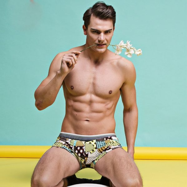 Milk Silk Soft Breathable Fashion Yong Mens Boxers Cartoon Skull Personality Sexy Male Underwear U Pouch Seamless Underpants - Image 5