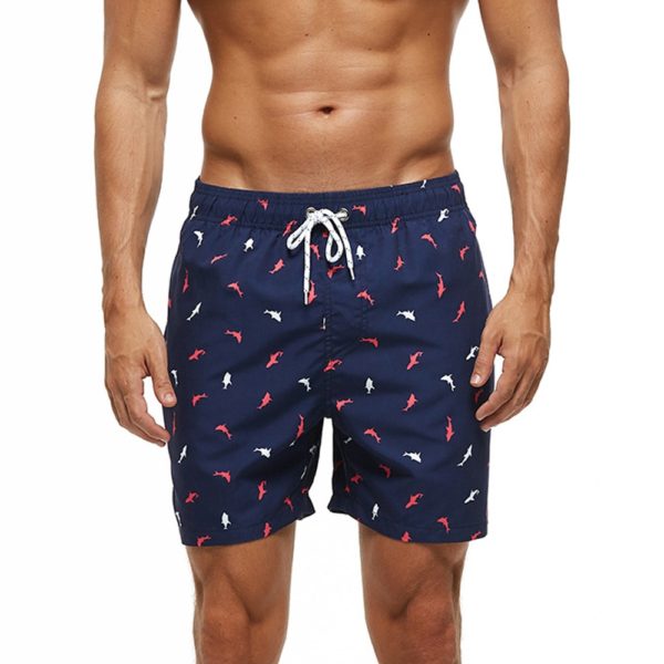 Leisure Mens Swimwear Swim Shorts Trunks Beach Board Shorts Swimming Pants Swimsuits Mens Running Sports Surffing shorts - Image 3
