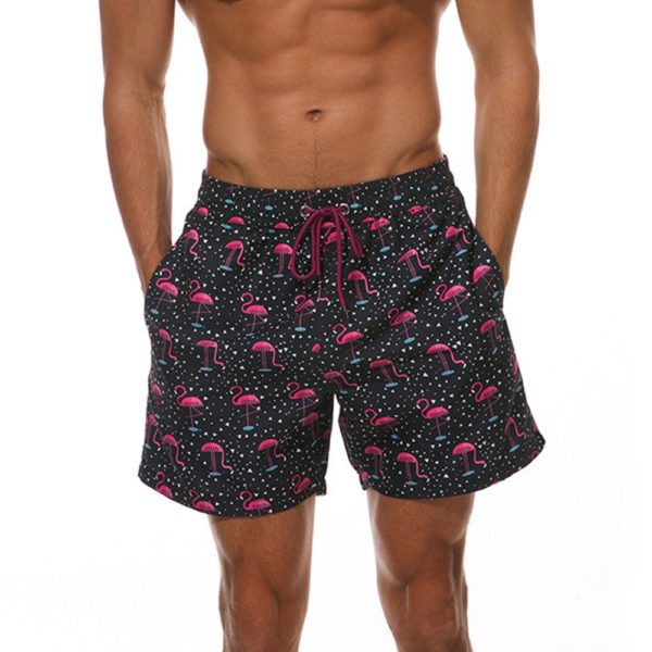 Leisure Mens Swimwear Swim Shorts Trunks Beach Board Shorts Swimming Pants Swimsuits Mens Running Sports Surffing shorts - Image 4