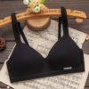 Simple Pure Cotton Girl Underwear Student Bra Developmental Thin Section Without Steel Ring Comfortable Bra - Image 3