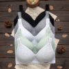 Simple Pure Cotton Girl Underwear Student Bra Developmental Thin Section Without Steel Ring Comfortable Bra - Image 4