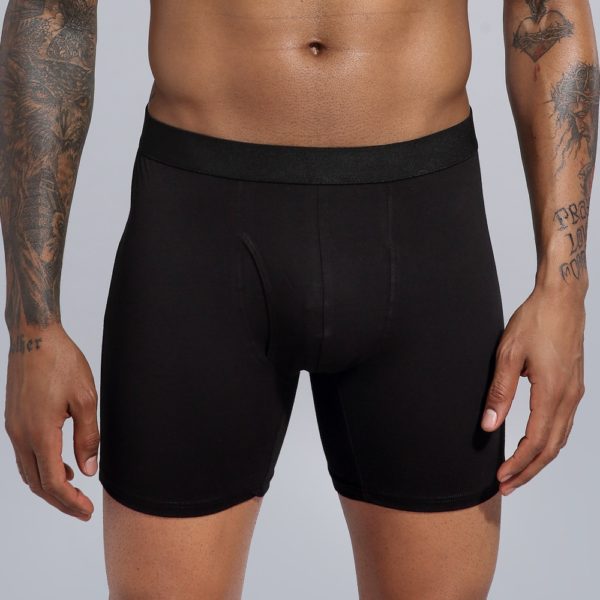 Panties Men Boxers Long Underwear Cotton Man Plus Size Shorts Boxer Breathable Shorts Mens Boxers Underpants