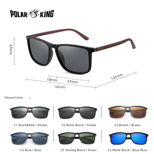 Luxury Polarized Sunglasses Men's Driving Shades Male Sun Glasses Vintage Travel Fishing Classic Sun Glasses 400 - Image 2