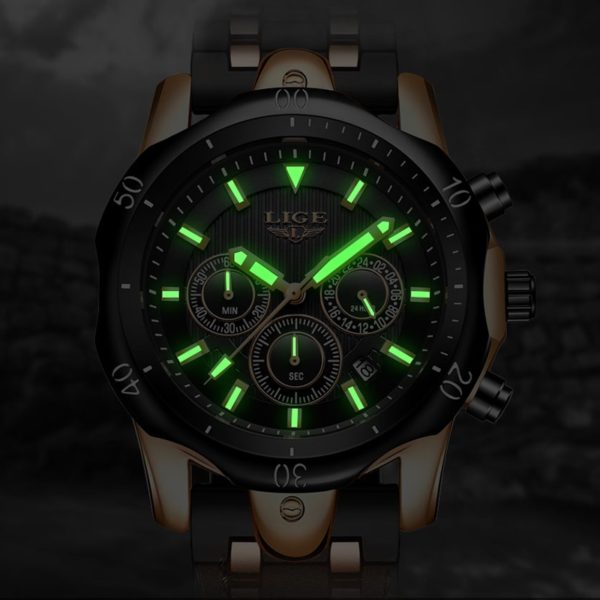 Fashion Waterproof Watch Mens Quartz Clock Man Casual Military WristWatch - Image 7