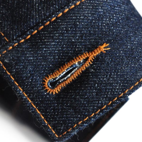 ORIGIN 995-D American Cotton Denim Jeans Trucker Jacket - Image 3