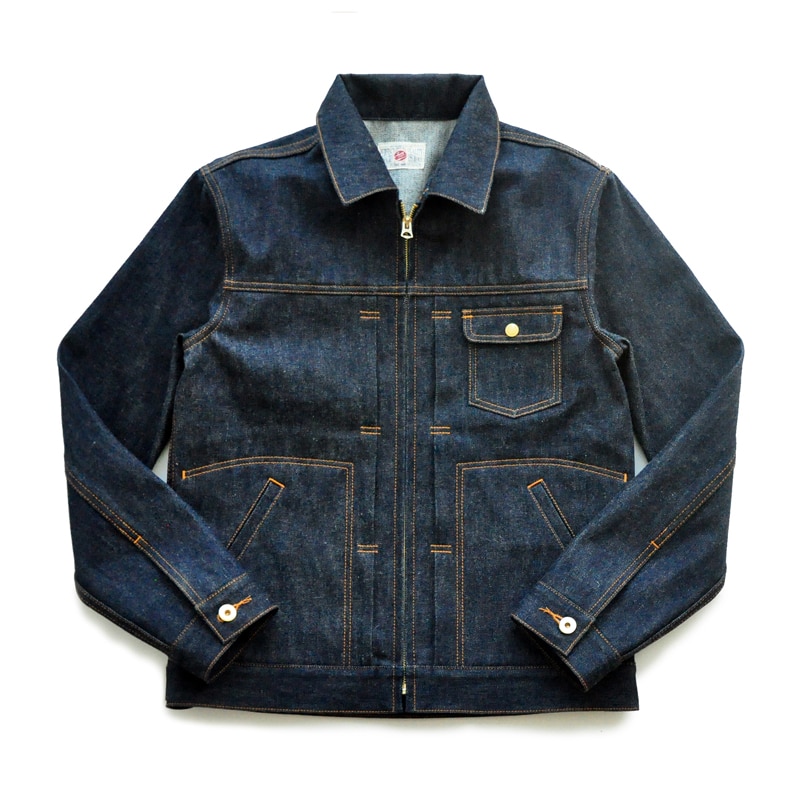 ORIGIN 995-D American Cotton Denim Jeans Trucker Jacket - eWingFlyStore