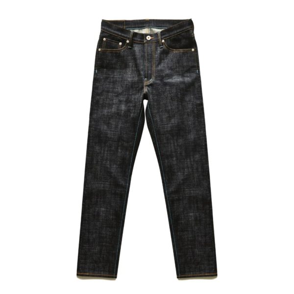 SAUCE ORIGIN Mens Jeans 925 Real Silver Buttons Jeans JAPAN BLUE Top Selvedge Denim Tapered Legsl 4
