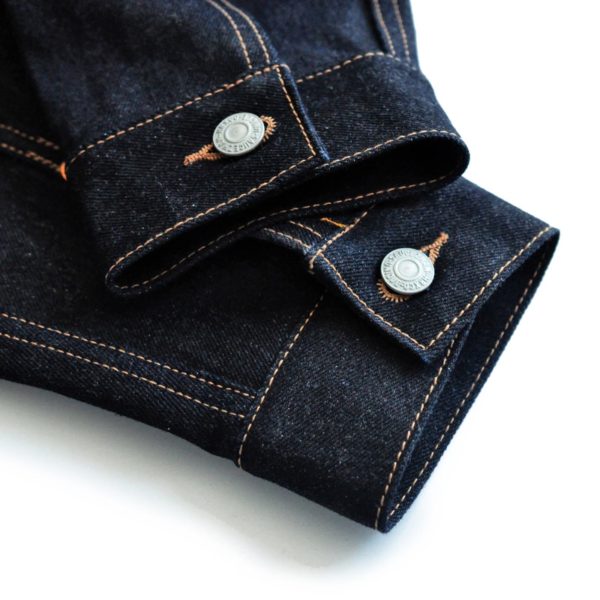 Long Denim Jacket Vintage Selvedge Jeans 520XX-V1 - Image 4