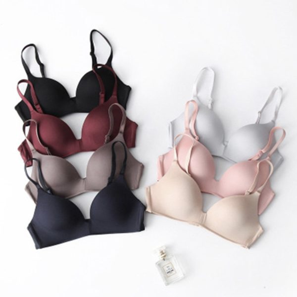 Seamless Bras for Women Push Up Bra No Wire Brassiere A B Cup Underwear Sexy Bra Three Quarters 3/4 Cup Lingerie Thin Soft Sexy - Image 3
