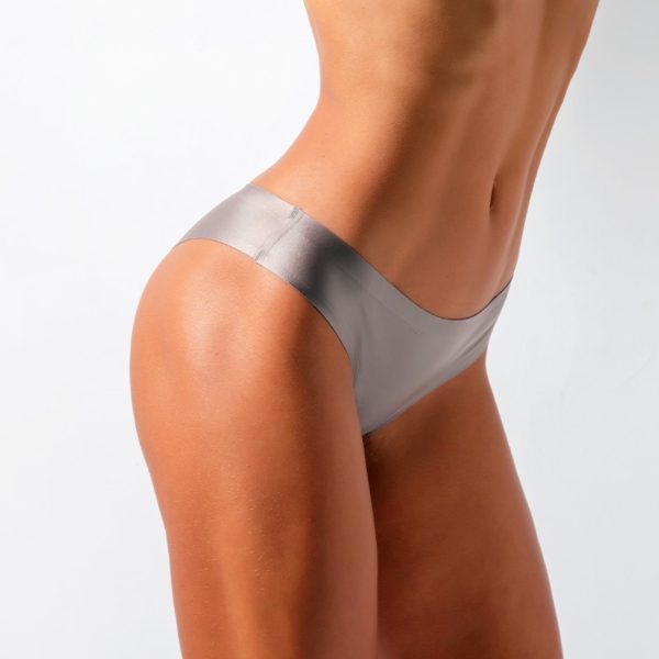 Seamless Panties Women Briefs Nylon Ultra thin G string Thongs Solid Soft Lingerie Female Underwear Ice 3