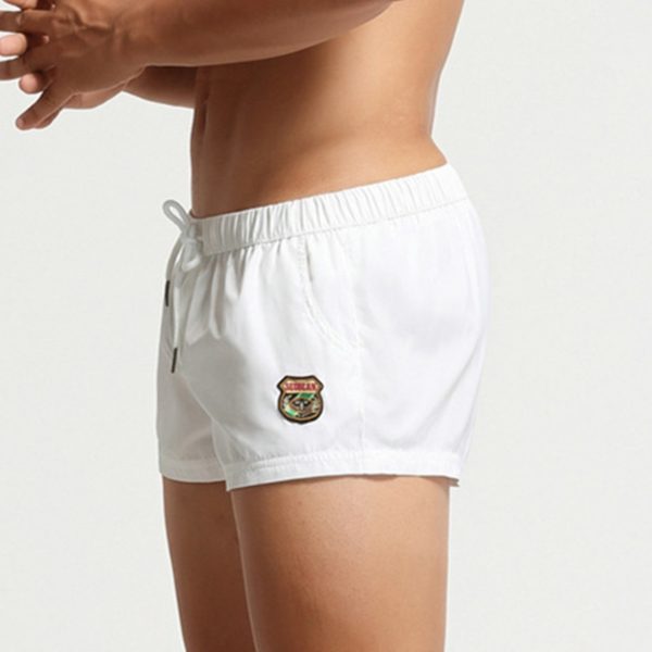 Swimwear Mens Swim Shorts Sexy Swimming Trunks For Swimsuit Beach Bathing Suit Board Short Pants Gay Boxer Briefs - Image 3