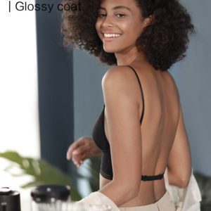 Sexy Backless Bra Lace Deep U Low Back Bralette Thin Cup Brassiere Halter Soft Seamless Elastic Underwear Tank Tops Encaje Mujer