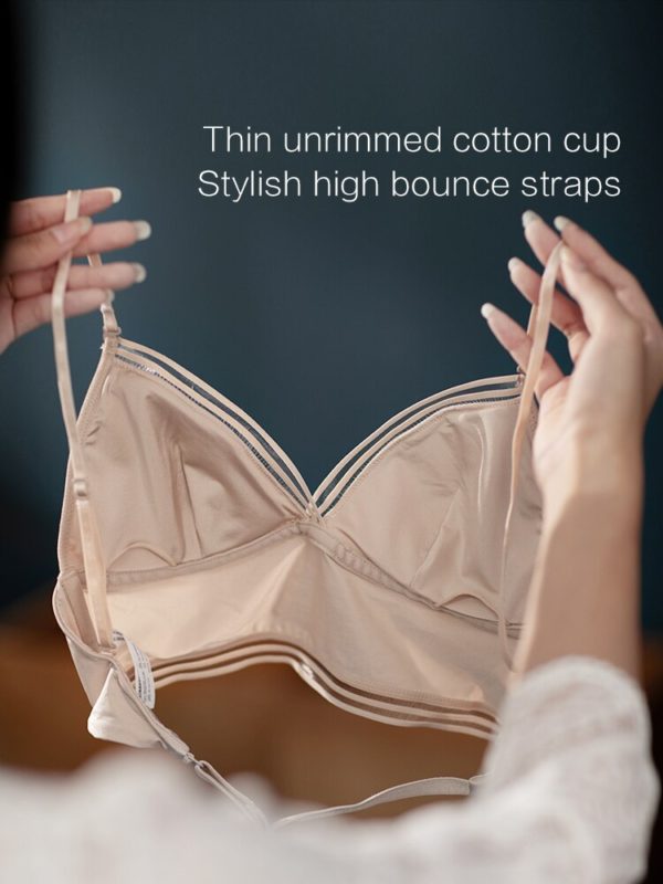 Sexy Backless Bra Lace Deep U Low Back Bralette Thin Cup Brassiere Halter Soft Seamless Elastic Underwear Tank Tops Encaje Mujer - Image 5
