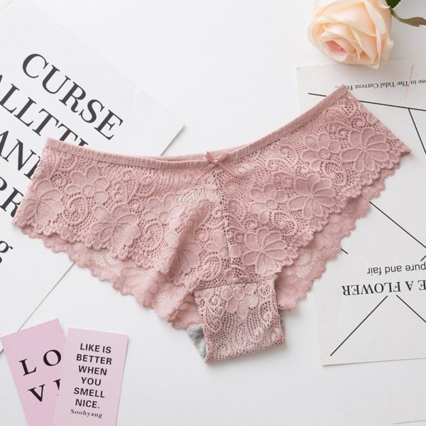 Sexy Lace Panties Women Fashion Cozy Lingerie Tempting Briefs Women's Underpant Low Waist Intimates Underwear - Image 5