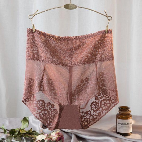 Sexy Lace Women High Waist Panties Plus Size Lingerie Female Knickers Pants Seamless Briefs Breathable Lady Underwear Underpants