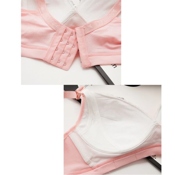 Wirefree Nursing Clothing Cotton Breastfeeding Bra for Pregnant Women Pregnancy Breast Sleep Underwear Soutien Gorge Allaitement - Image 3