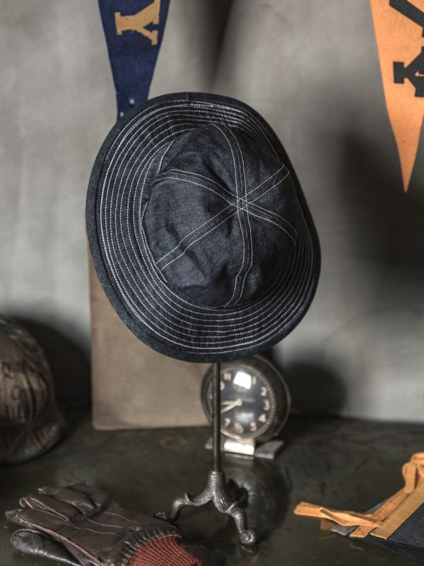 30s Daisy Denim Hats CCC US Army Workwear Cap - Image 2