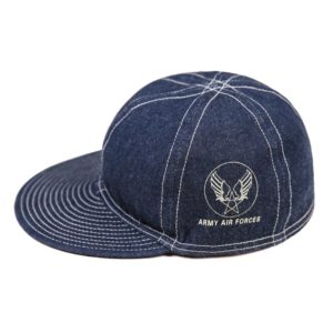 HBT USAAF Type A-3 Mechanics Cap US Army Denim Work Cap WW2 Military Hat