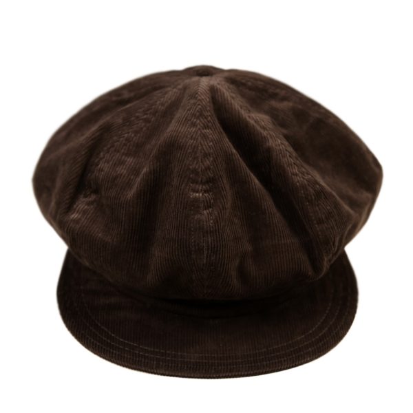Bronson Vintage Corduroy Flat Cap Winter Classic Men s Newsboy Hat Driving Brown 1