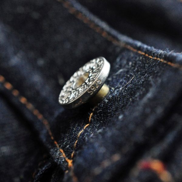 19 oz Color Cotton Linen Mens Selvedge Jeans Sale Straight Fit - Image 3