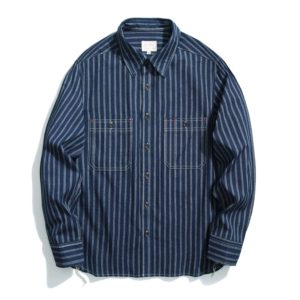 Striped Selvedge Denim Shirt