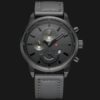 Military Watch Leather Wrist Male World Of Watches - Image 2