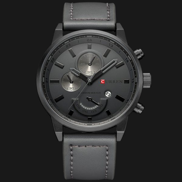 CURREN Men s Casual Sport Quartz Watch Mens Watches Top Brand Luxury Quartz Watch Leather Military 1