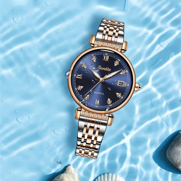 Montre Femme SUNKTA New Women Watch Top Luxury Brand Creative Design Steel Women s Wrist Watches 3