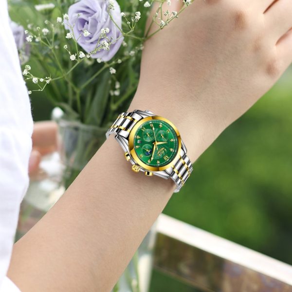 New LIGE Gold Women Watch Business Quartz Watch Ladies Top Brand Luxury Female Wrist Watch Girls 1