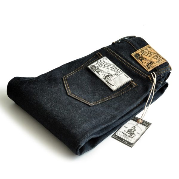 18OZ Heavy Denim Jeans Taper Fit - Image 2