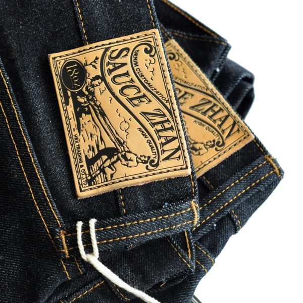 18OZ Heavy Denim Jeans Taper Fit - Image 3