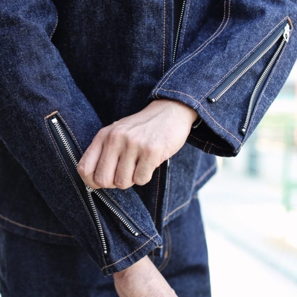 Vintage Selvedge Denim Jacket Men Fashion - Image 2