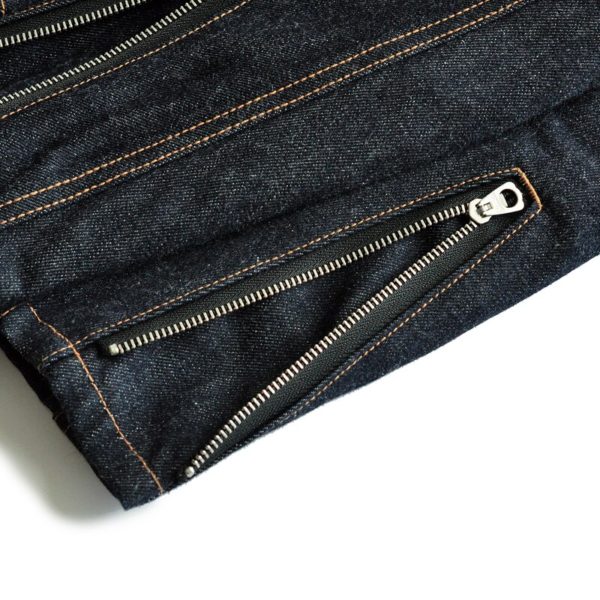Vintage Selvedge Denim Jacket Men Fashion - Image 4