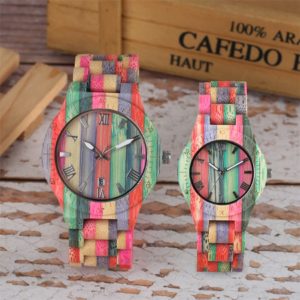 Bamboo Wooden Wristwatch,Lovers Watch Series