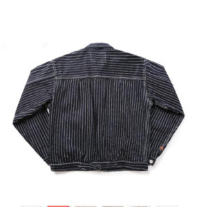 Wabash Stripes Selvage Denim Jean Jacket