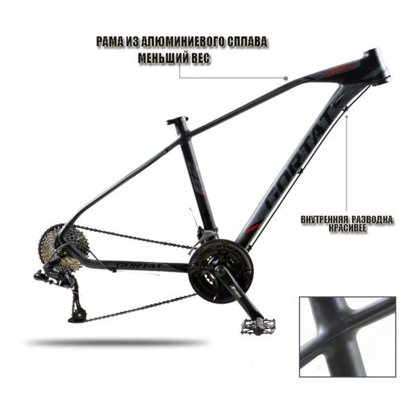 Mountain Bike 29inch 30 Speed Aluminum Alloy Frame Variable Speed Dual Disc Brakes Bicycles - Image 2