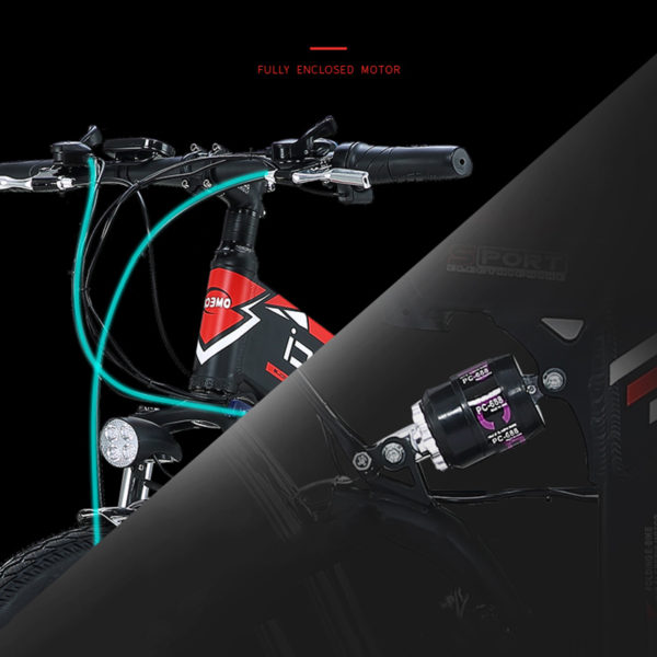 Electric Bike 21 Speed 13AH 48V Lithium Battery Foldable Bicycle - Image 4