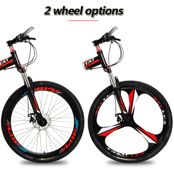 Mountain Folding Bike Wheel Size 26 Inches 21 speeds Suspension Bicycle - Image 2