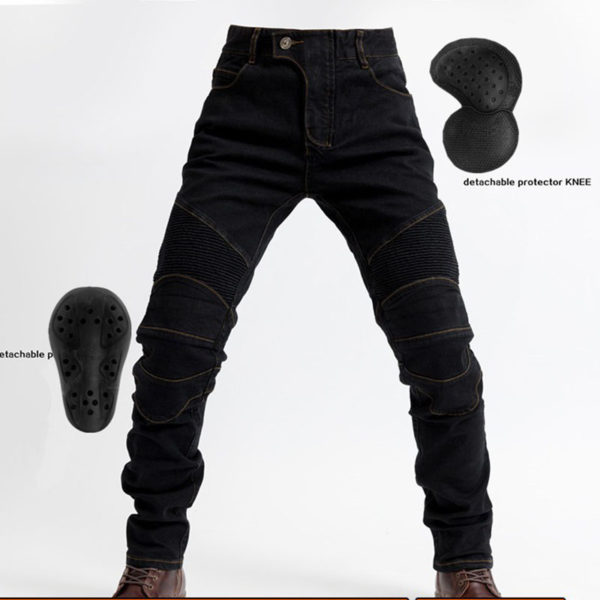 2022 Moto pants Classic Motorcycle Pants Men Moto Jeans Protective Gear Riding Touring Motorbike Trousers Motocross 3