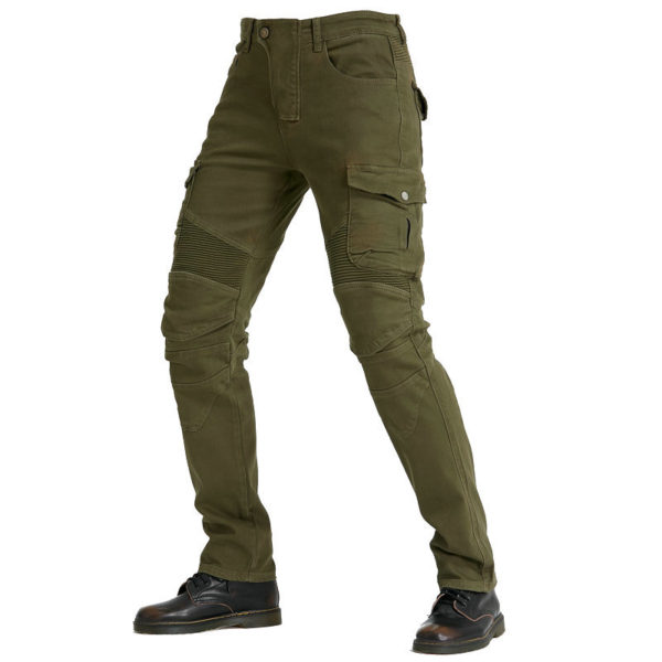 Camouflage Jeans Aramid Men Blue Motocross Pants - Image 2