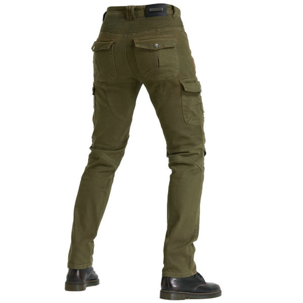 Camouflage Jeans Aramid Men Blue Motocross Pants - Image 3