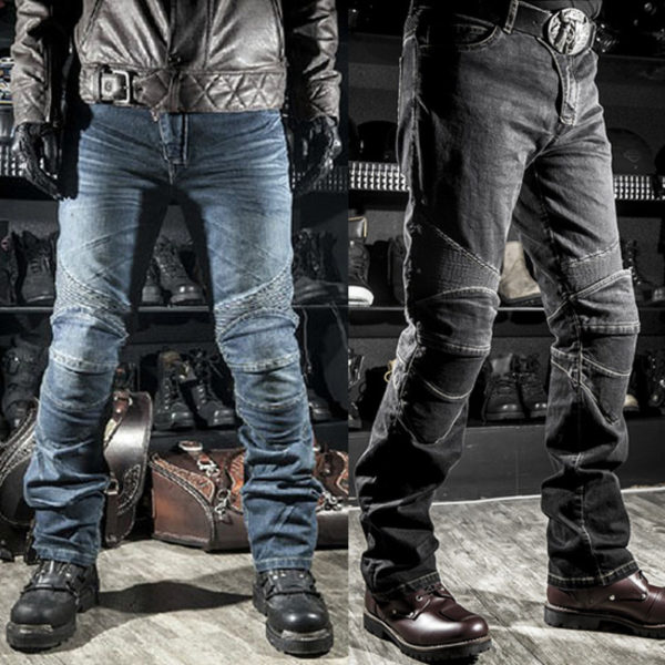 Motorcycle Riding Jeans With Armor Pantalon Moto Pants - Image 2