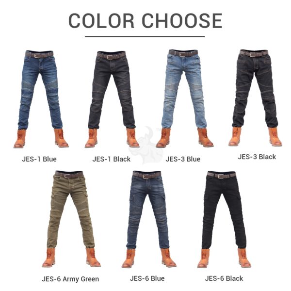Mens Motorcycle Jeans With Armor Drop-resistant Pants With Protective Gear Protect - Image 4
