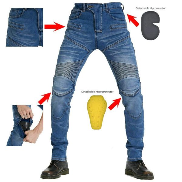 Motorcycle Jeans With Armor