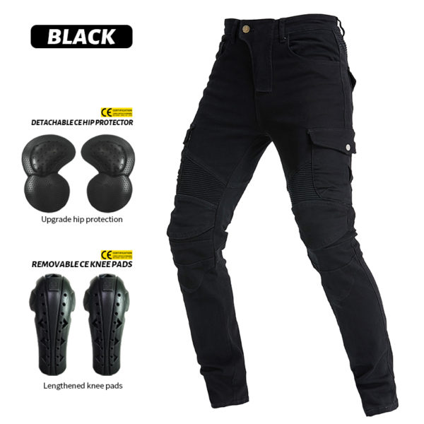 VOLERO Men Motorcycle Pants Motorcycle Jeans Protective Gear Riding Touring Motorbike Trousers With Protect Gears Summer 2