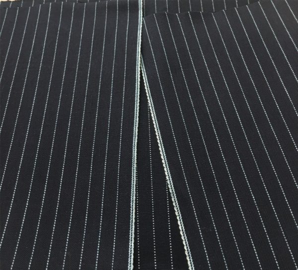 Railroad Striped Selvedge Denim Fabric