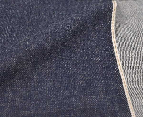14 5oz Unsanforized Dark Selvedge Denim Fabric With Slub Cotton Jeans Material WF363 1